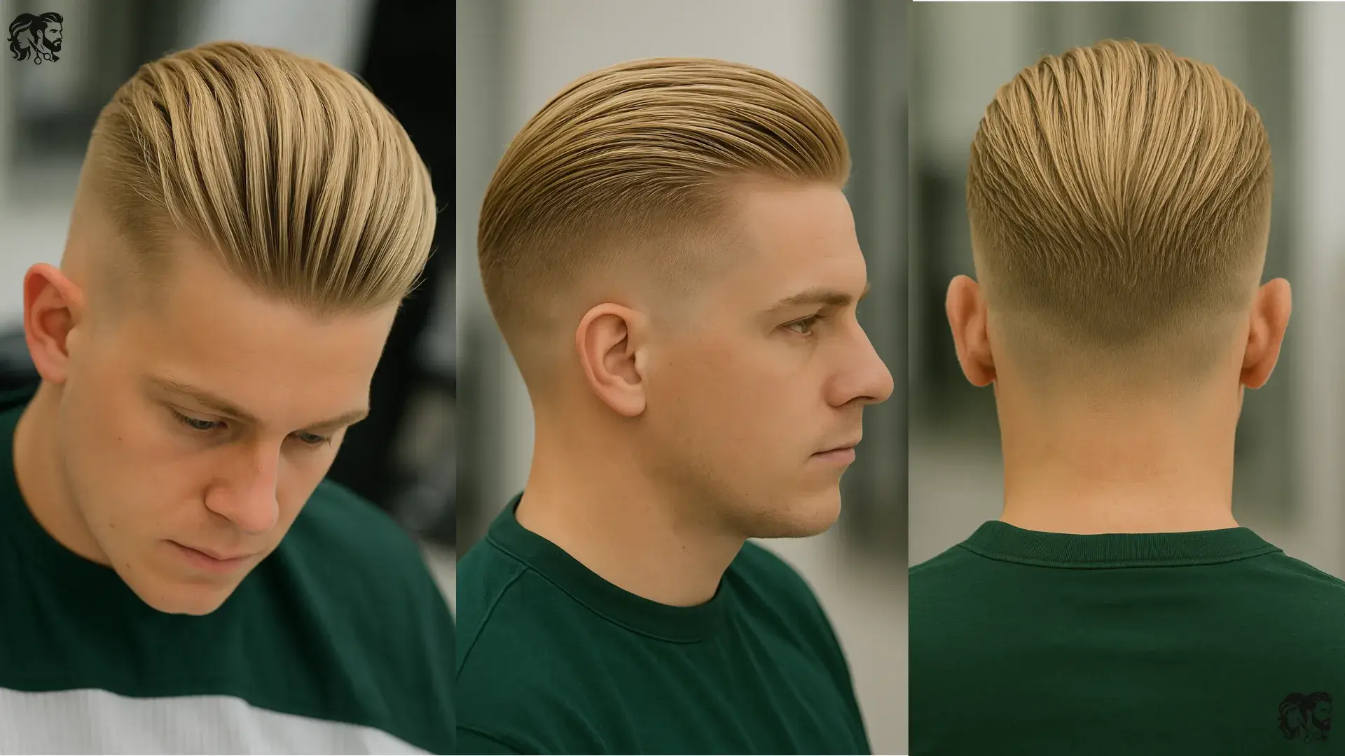 Blonde Slick Back