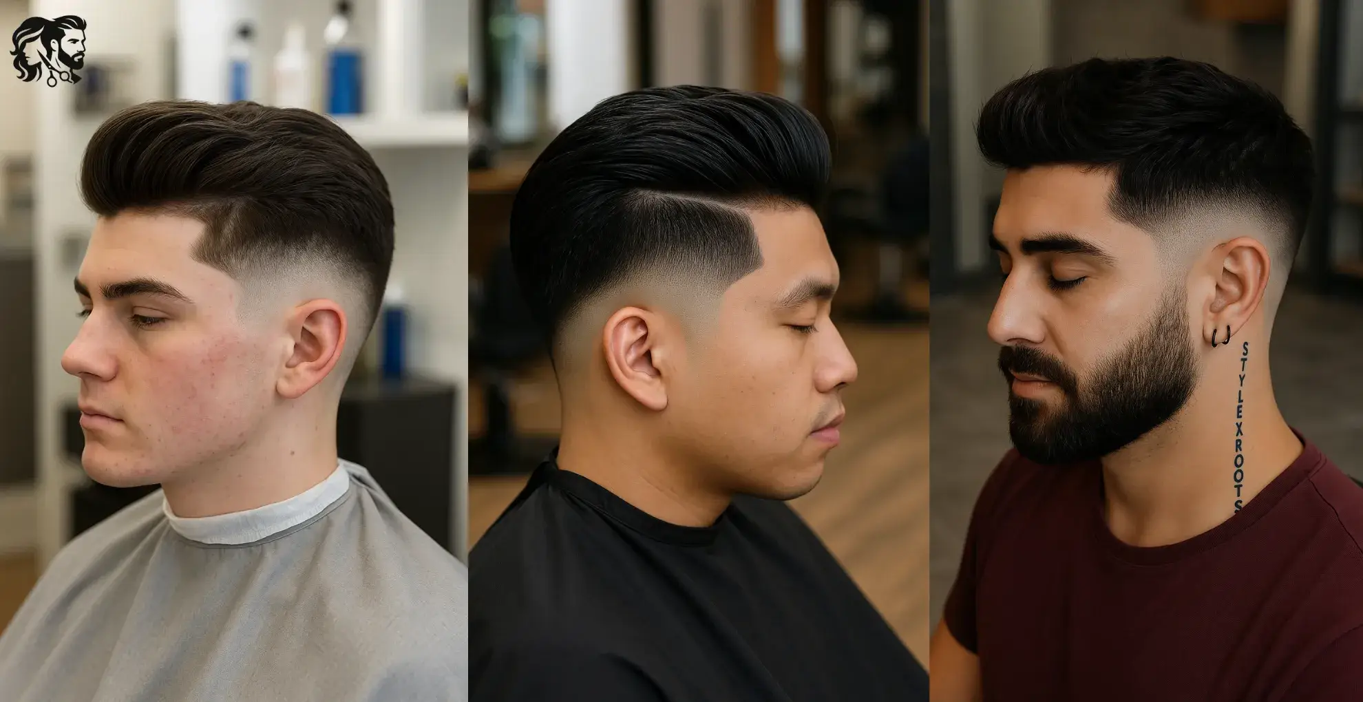 Comb Over Burst Fade