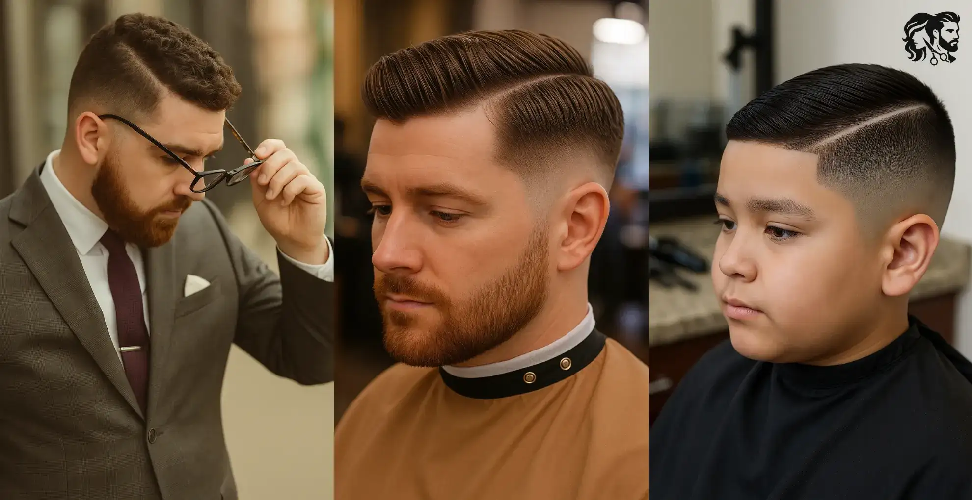 Comb Over with Side Part