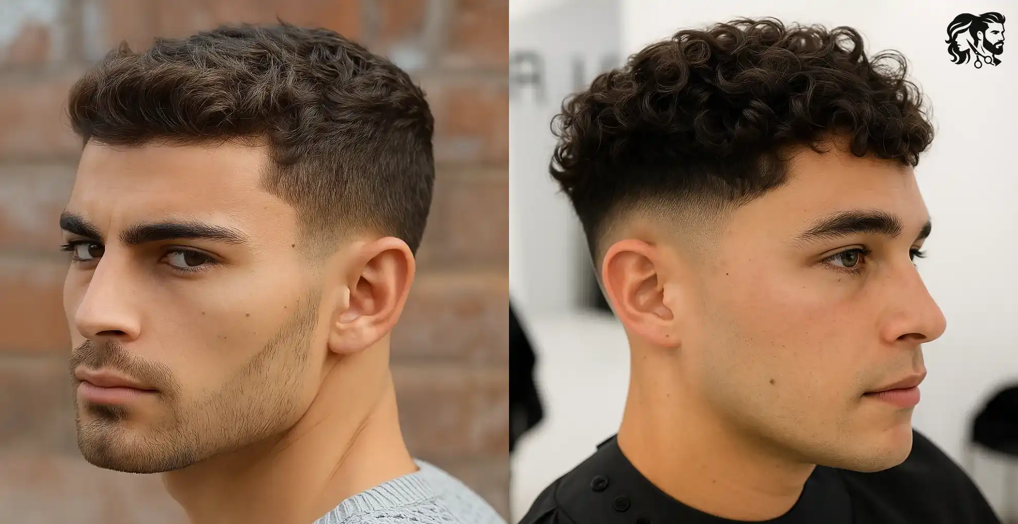 Curly Crew Cut
