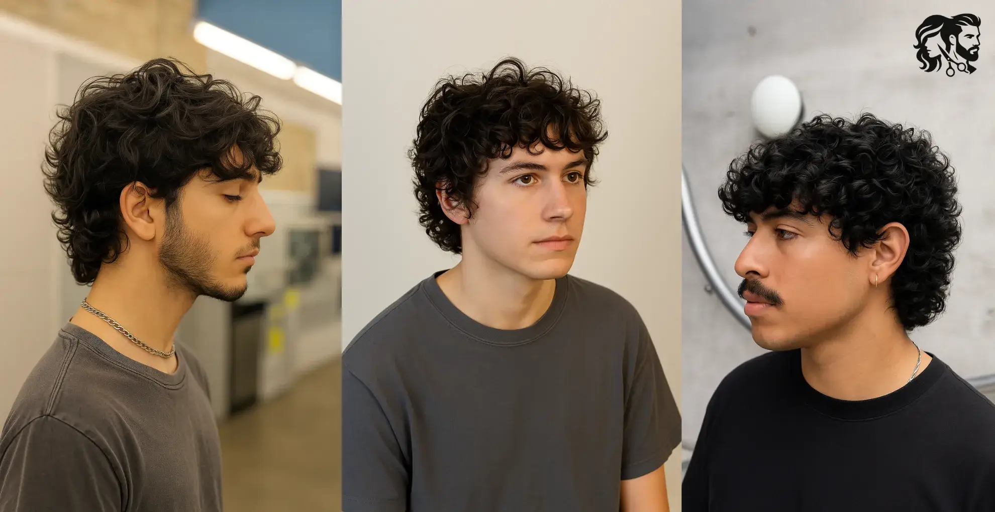 Curly Mod Haircut