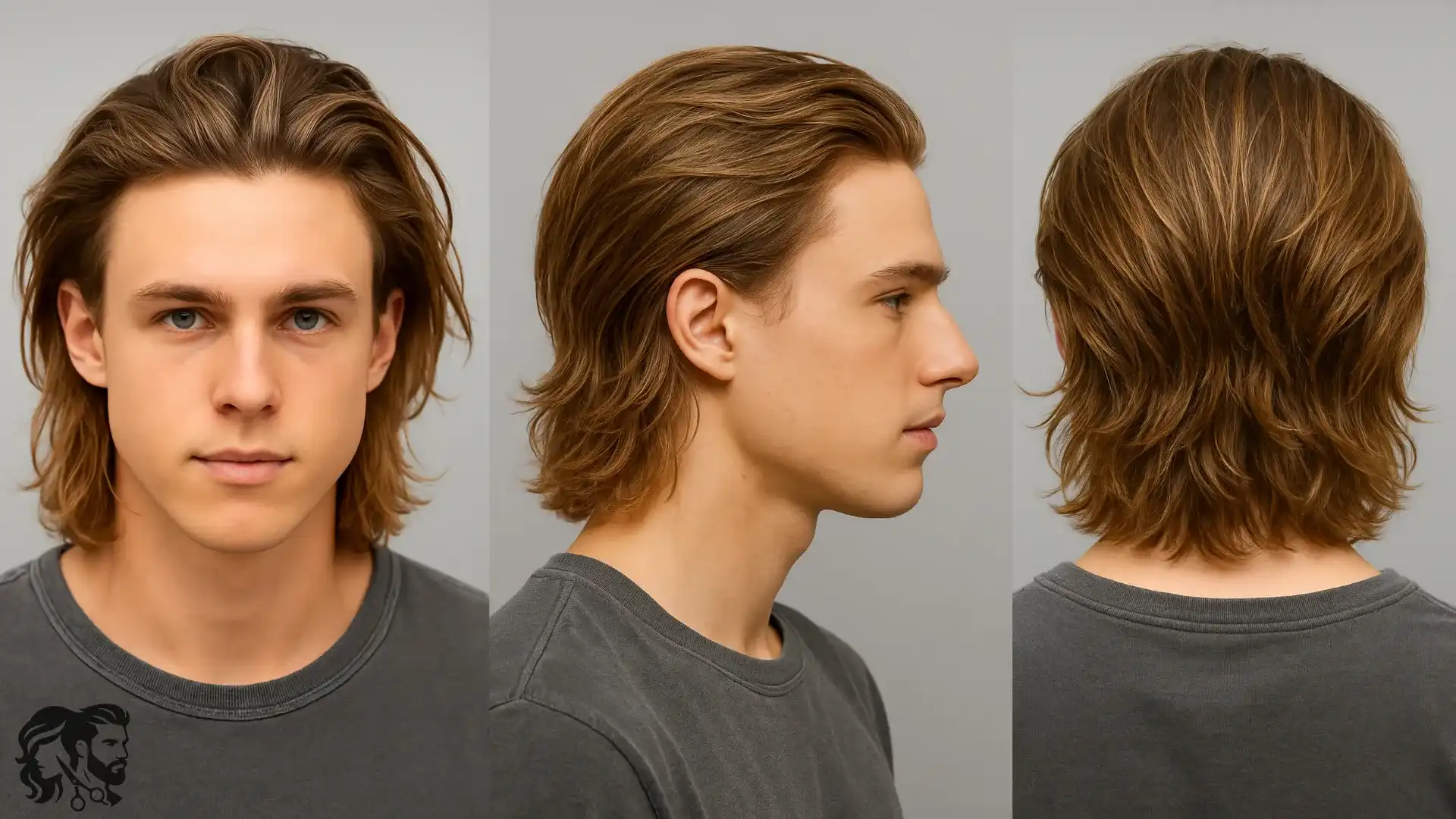 Long, Messy Slick Back / Messy Slick Back