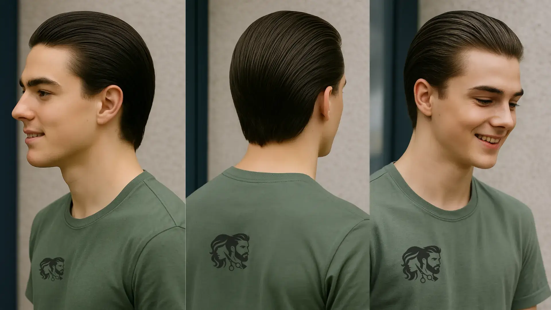 Long Slick Back by style roos