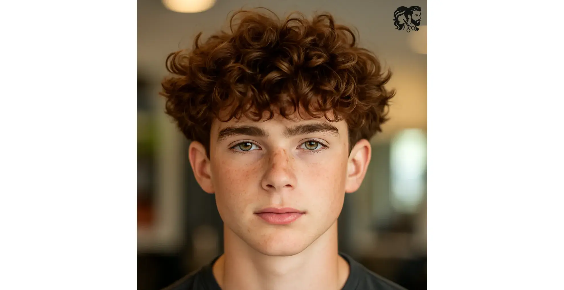 Messy Curls Haircut 