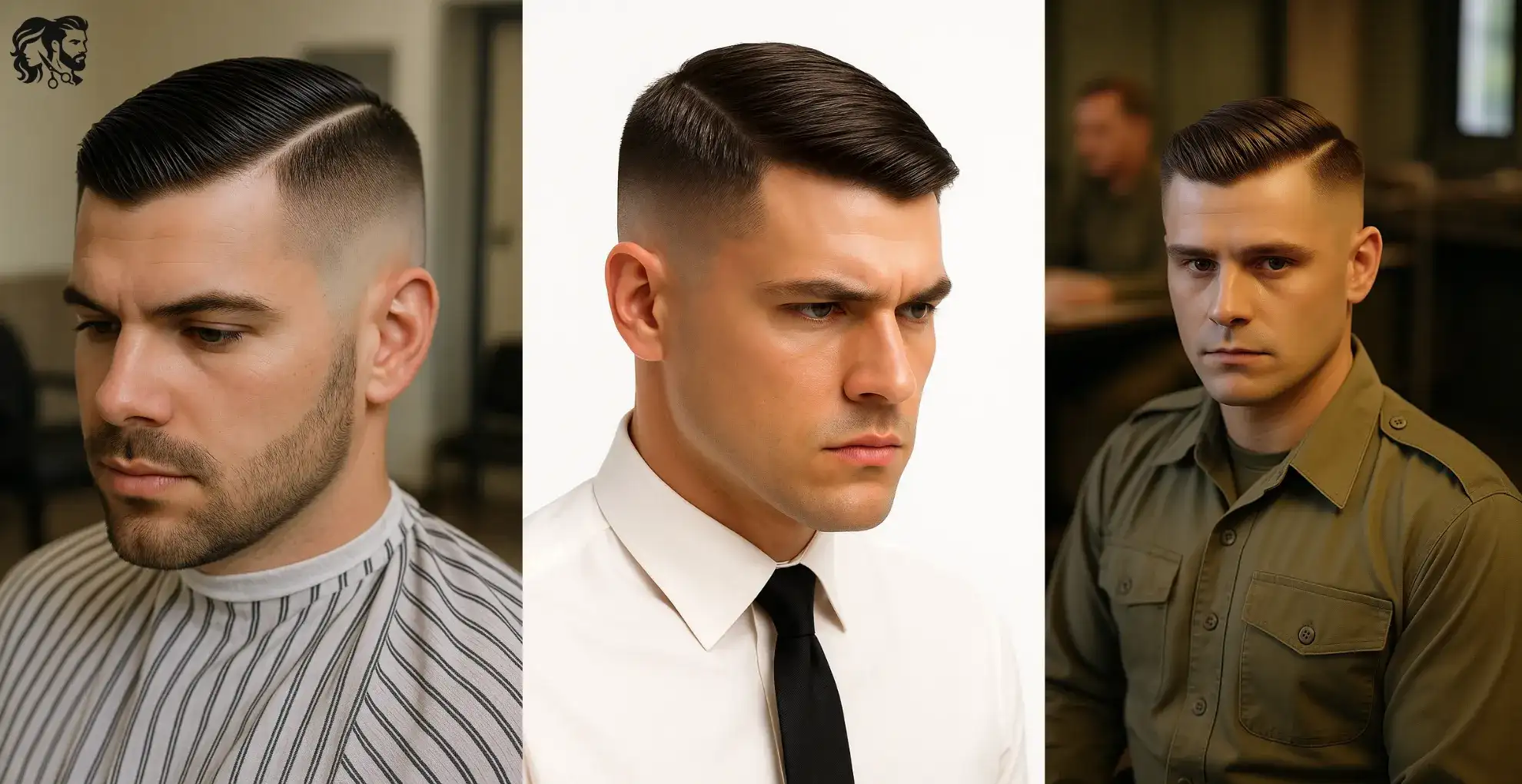 Military Comb Over Fade