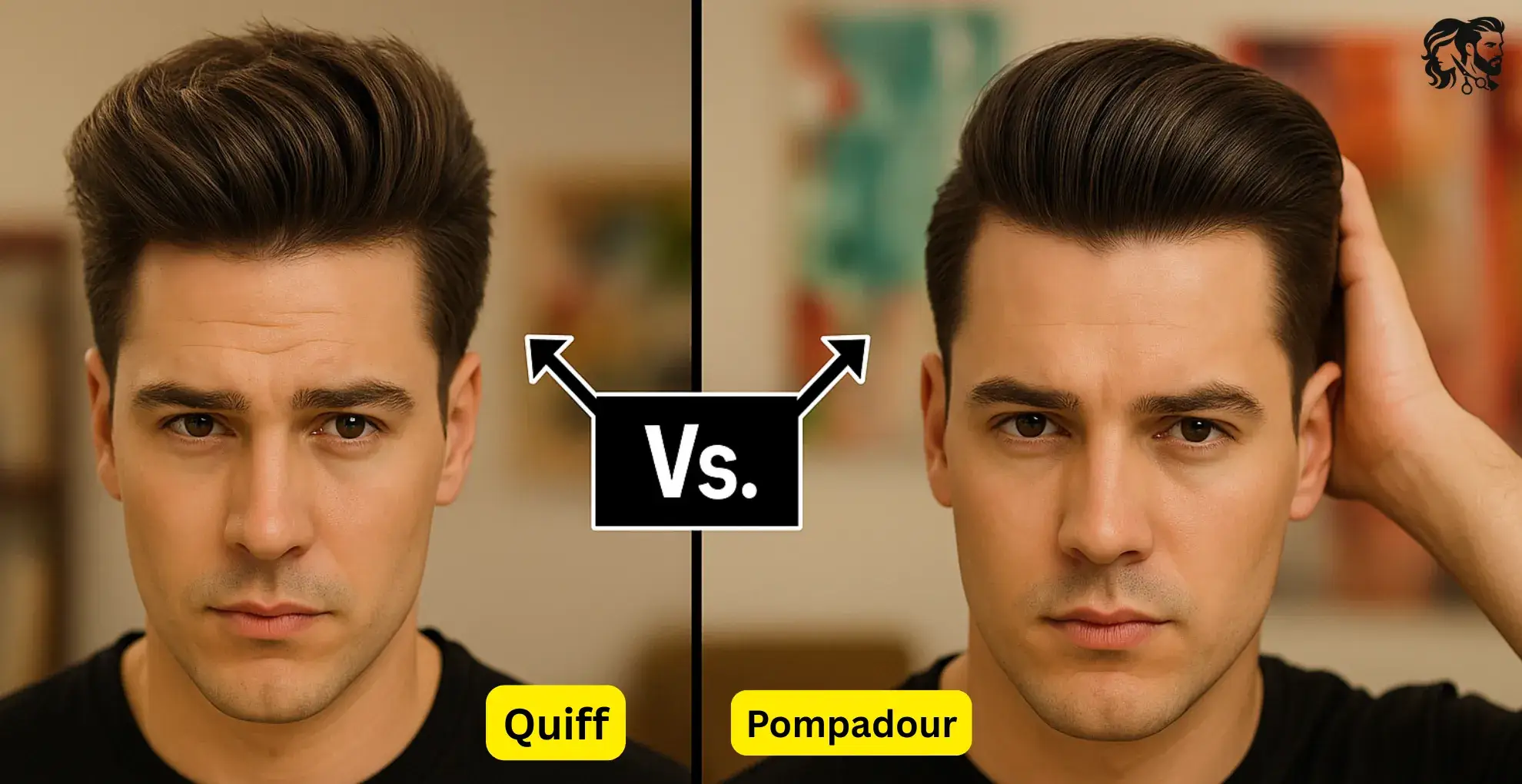 The Quiff vs. The Pompadour