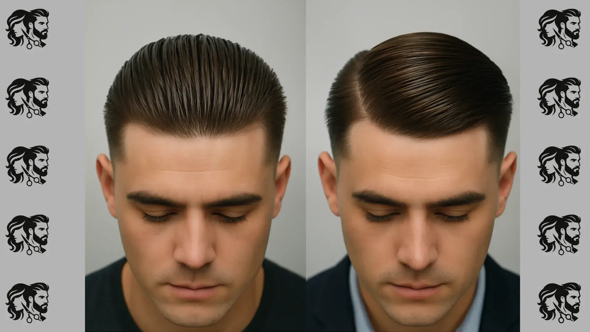Edgy Rockabilly Slick Back