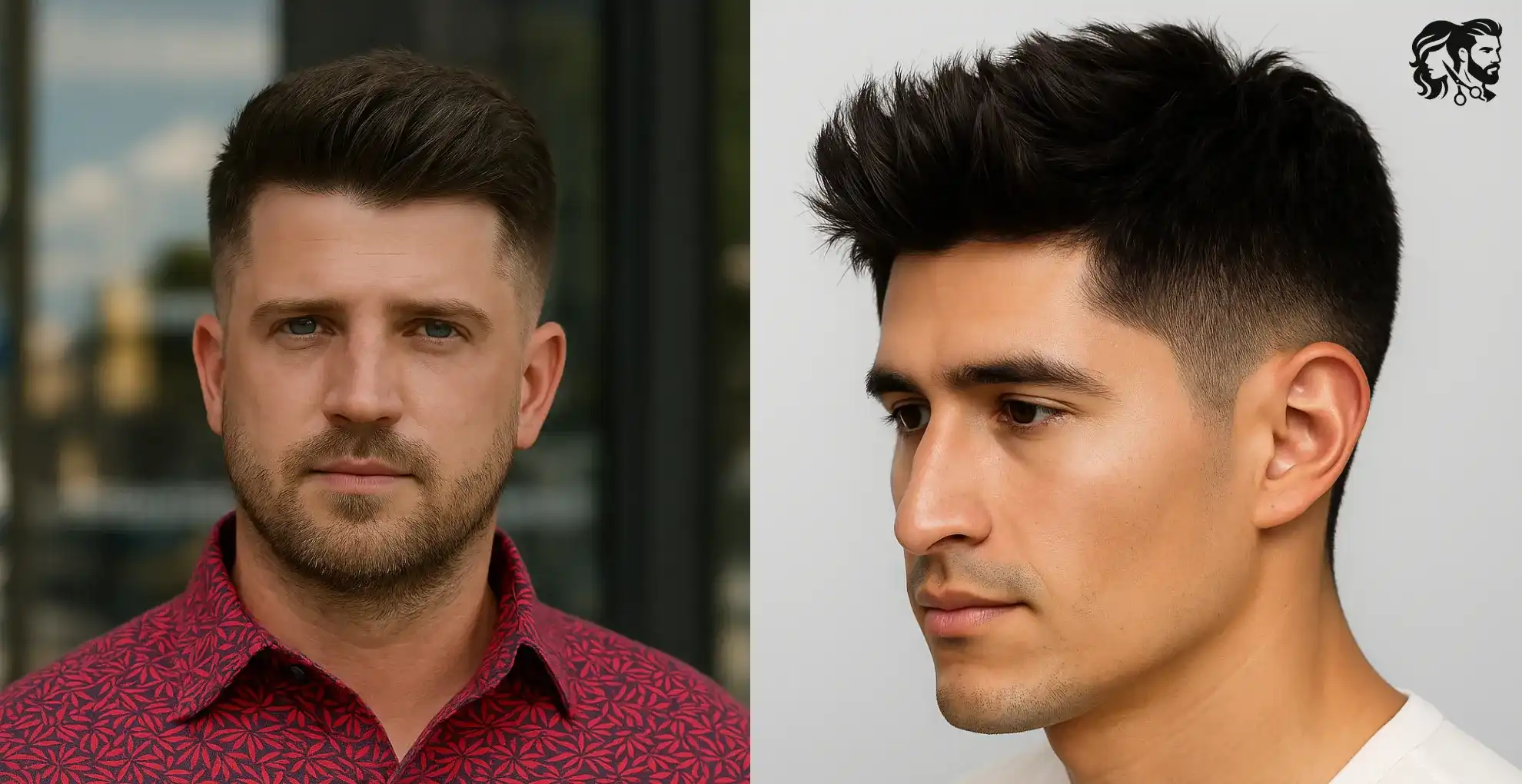 Short Brush Up with Tapered Sides