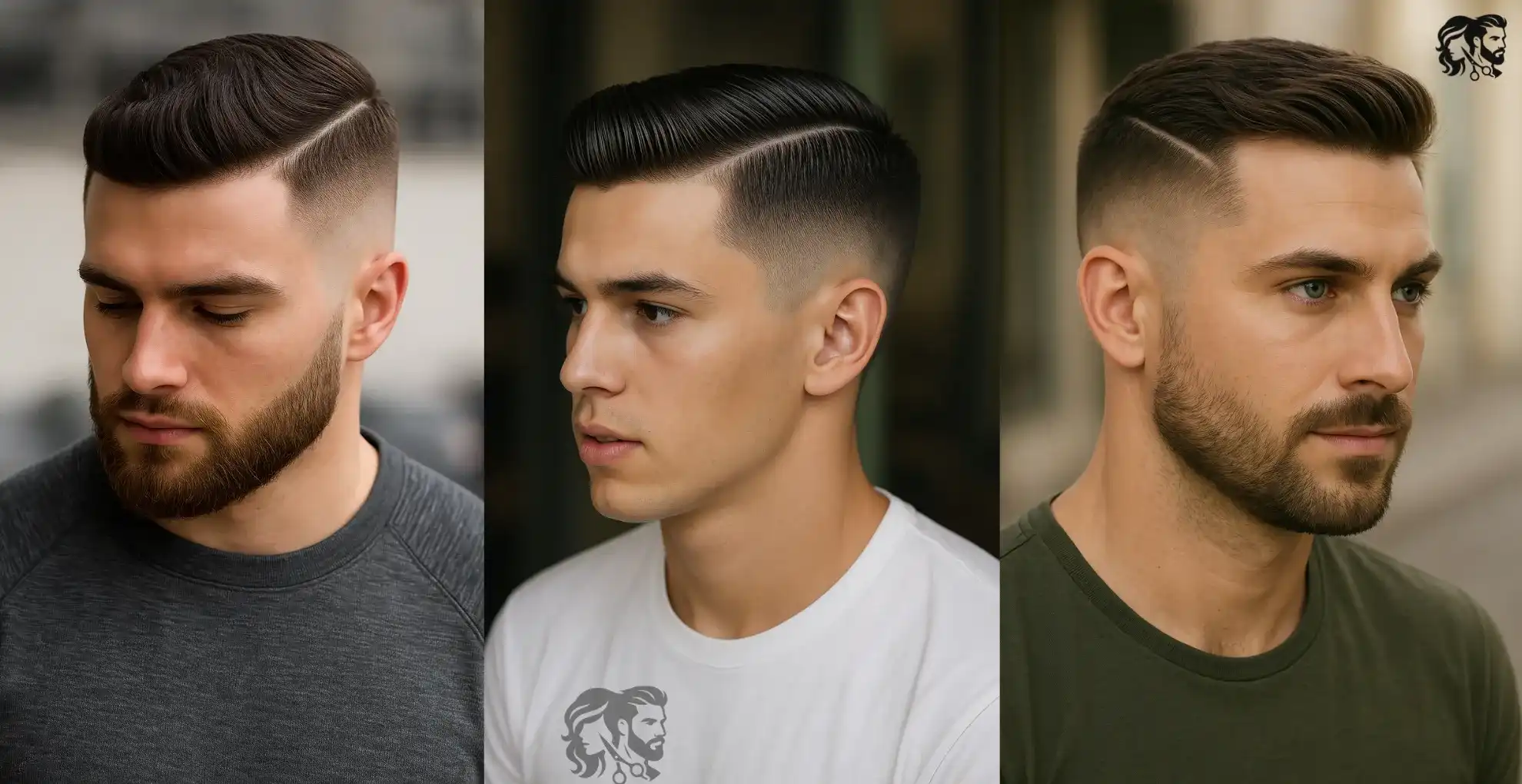 Side Part High Fade