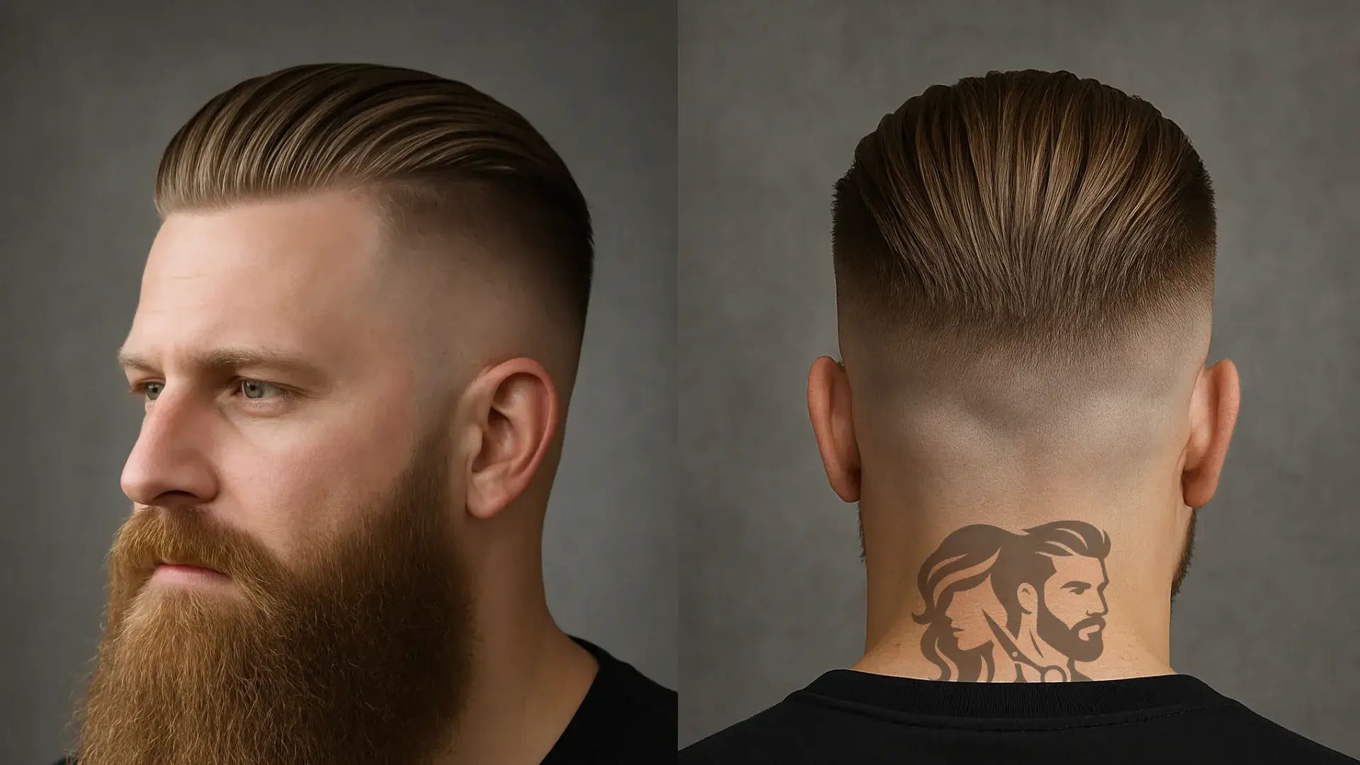 Skin Undercut Slick Back