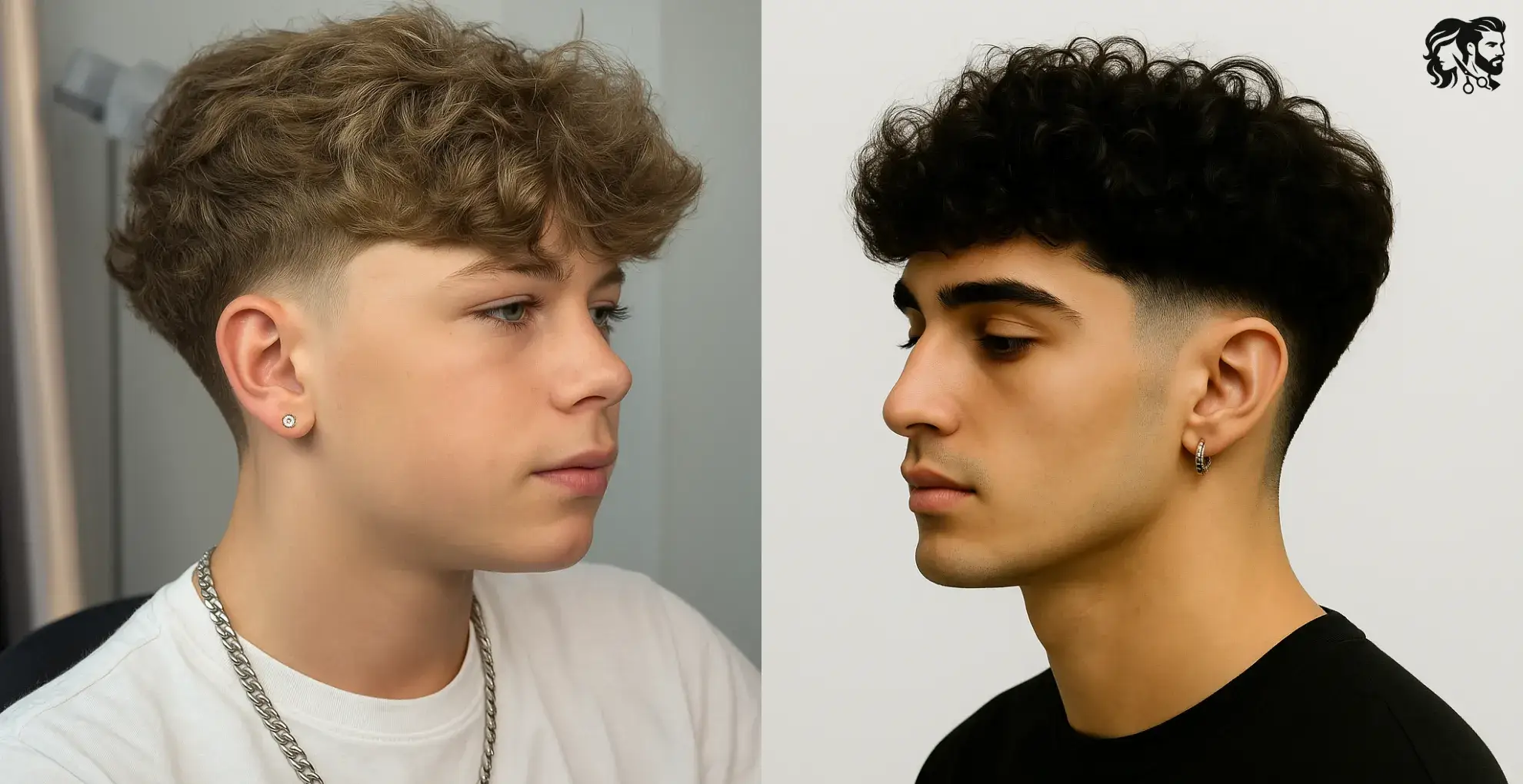 Textured Fringe with Taper Fade