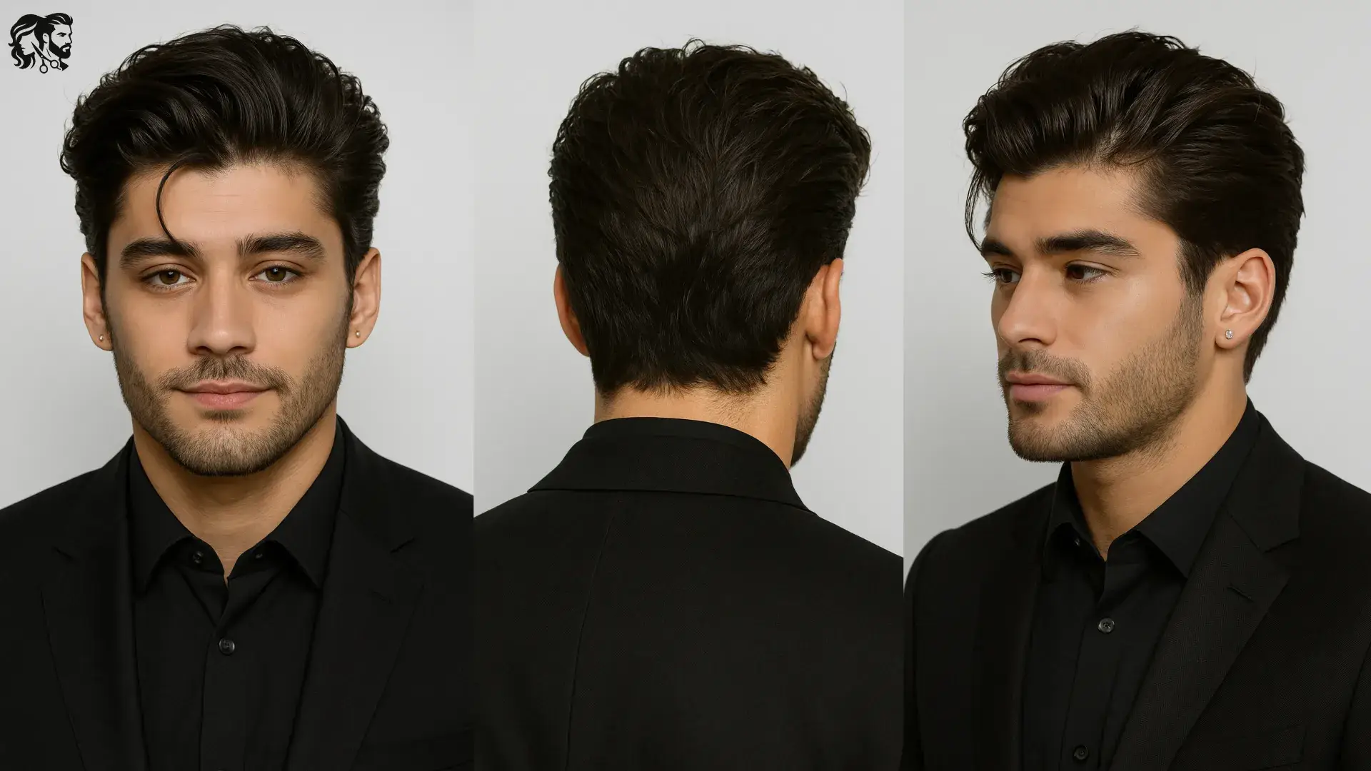 Textured Slick Back