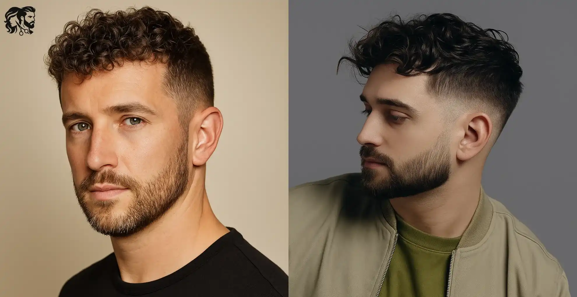 Tousled Short Curly Hair