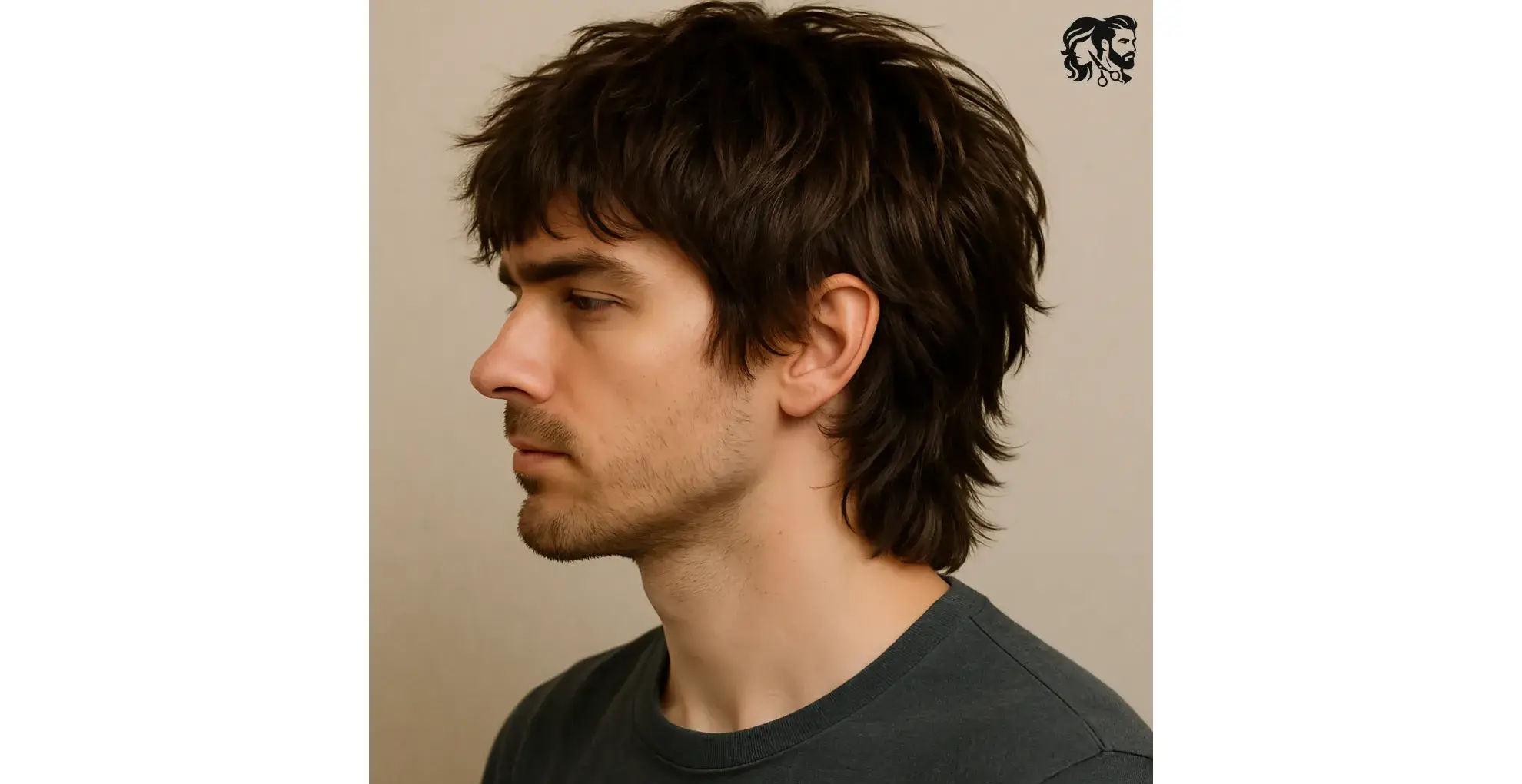 70s Shag Haircut for Men