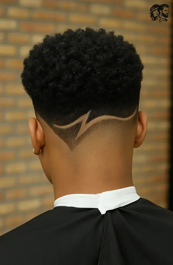 Afro Taper Cut Design