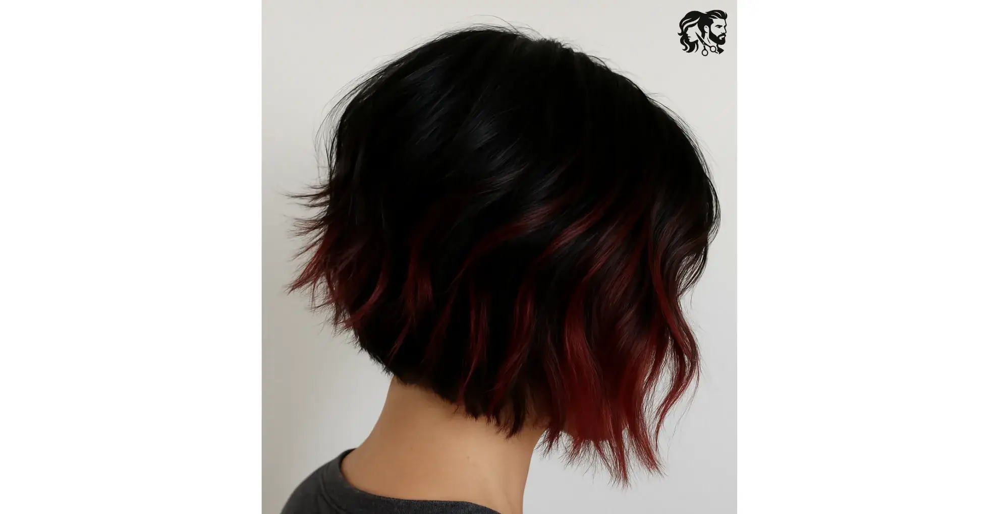 Airy Cut with Dark Roots