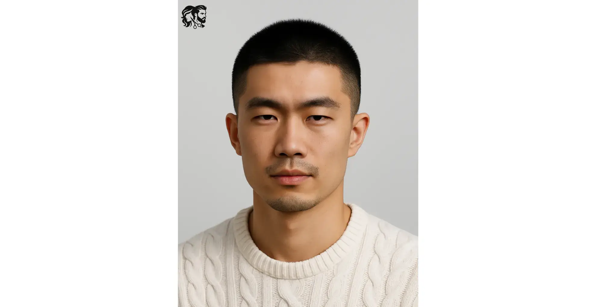 Asian Men&#039;s Buzz Cut