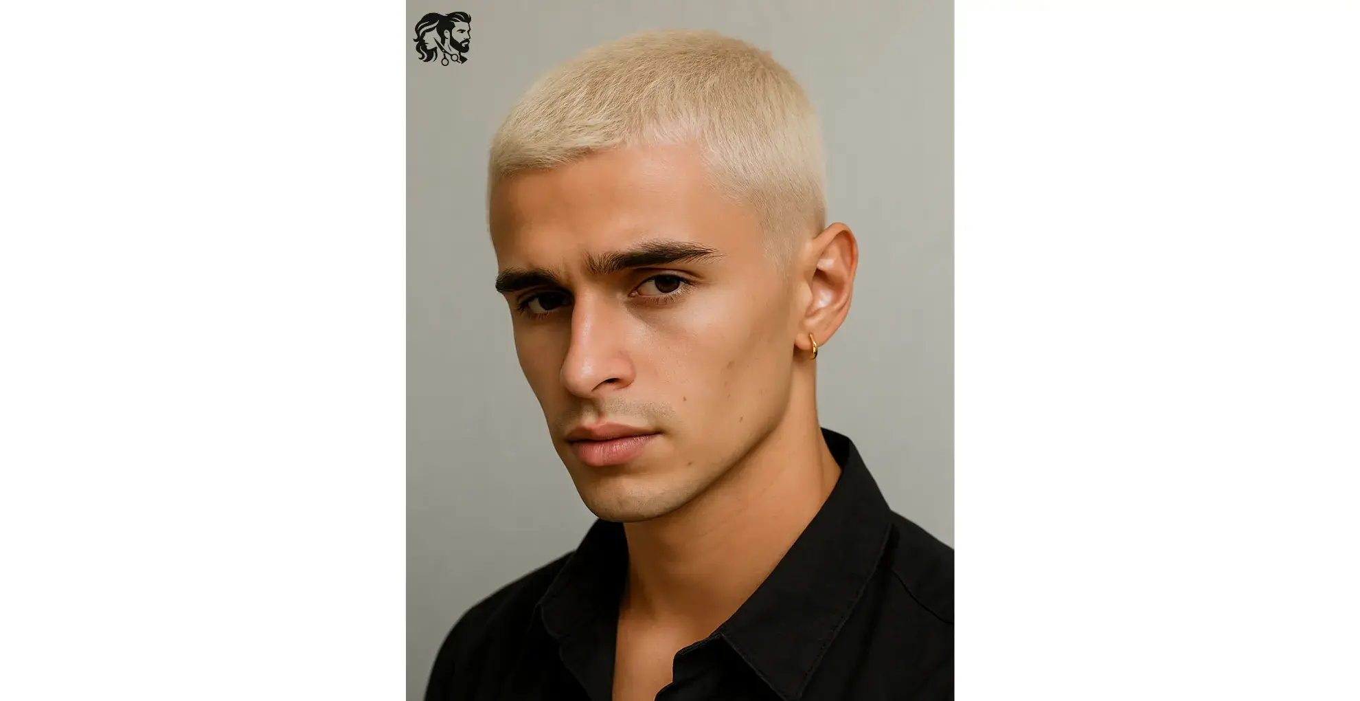 Blonde Buzz Cut