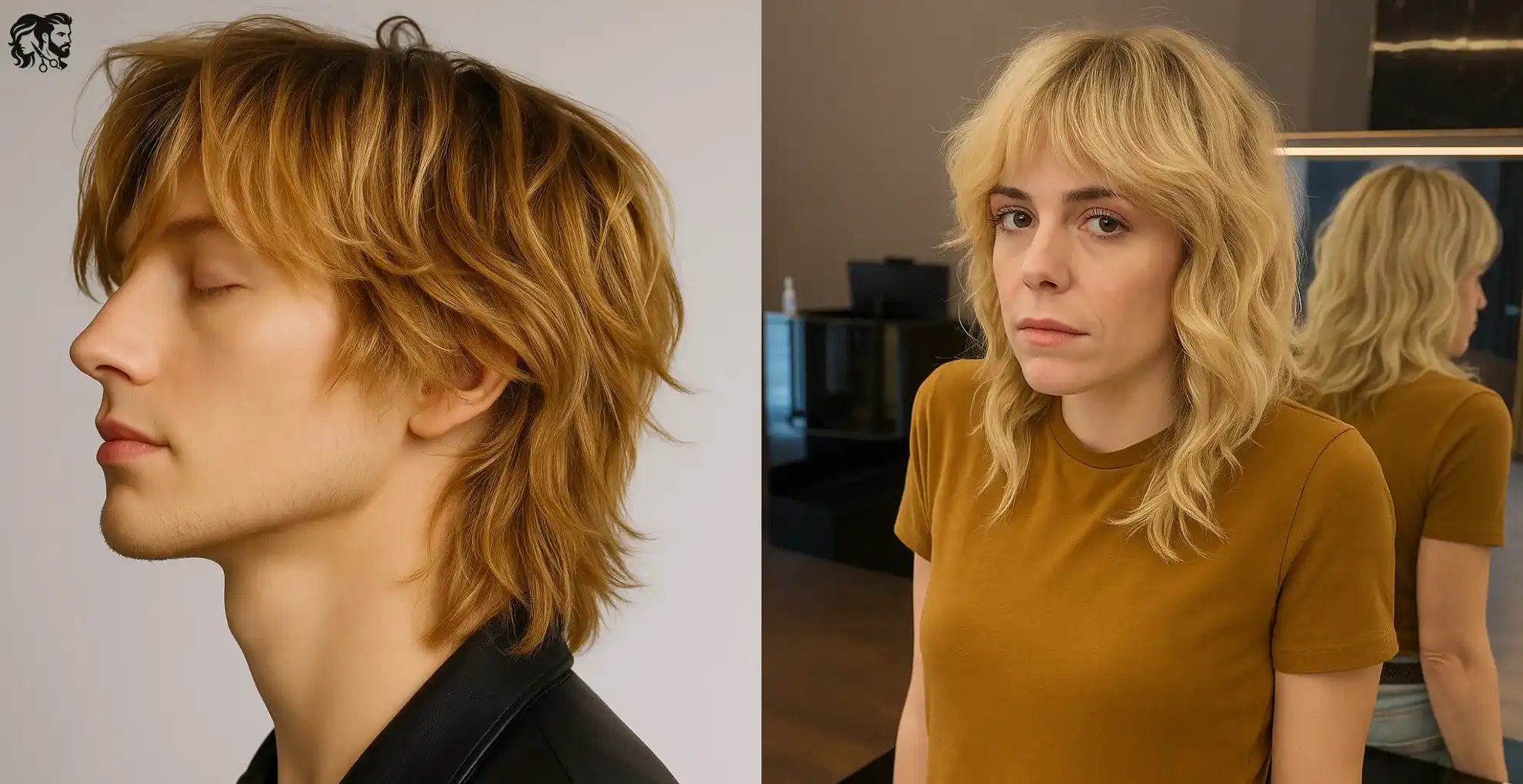 Blonde Wolf Cut