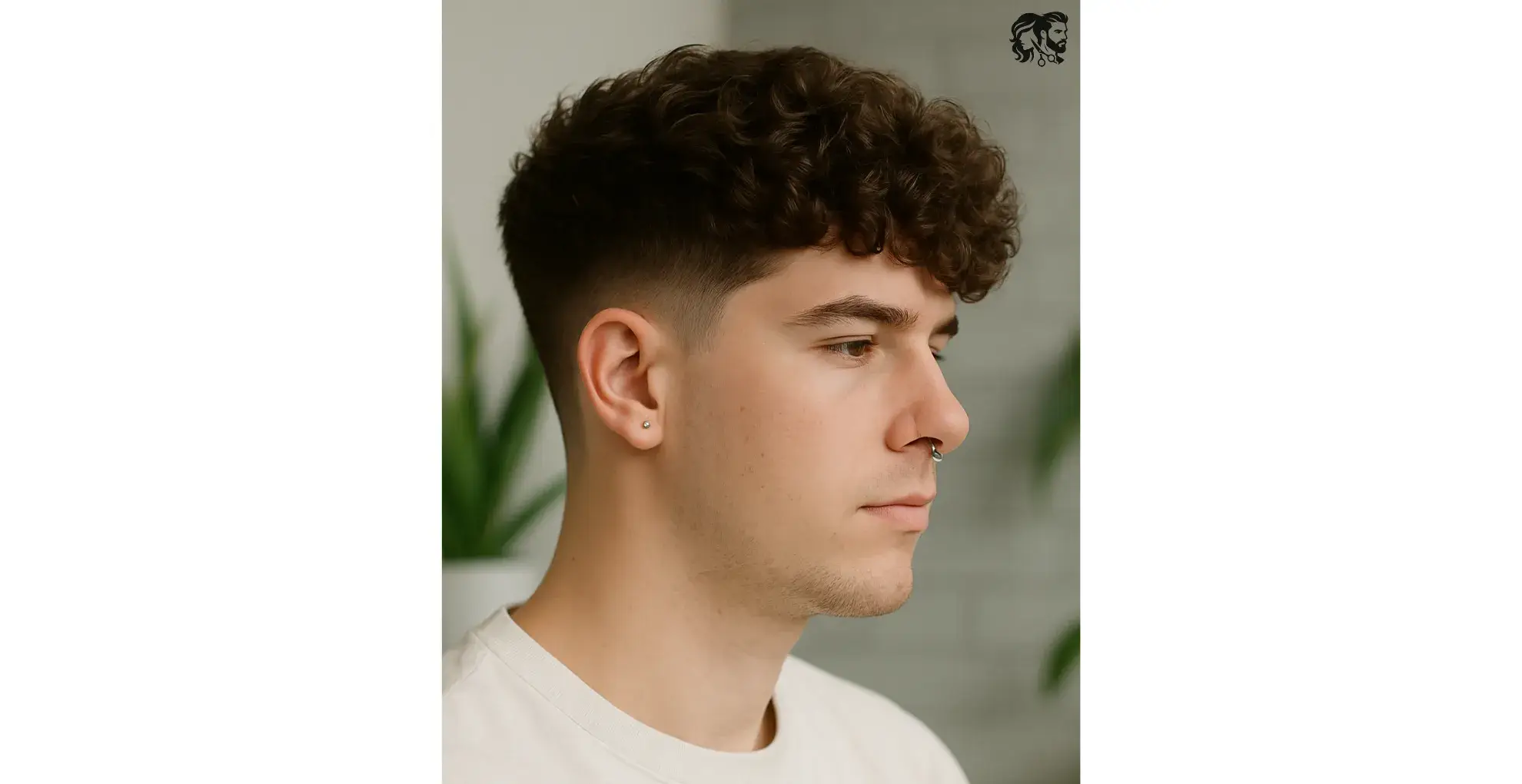 Broccoli Style with Low Taper Fade