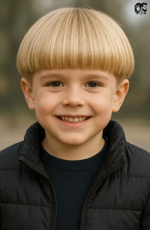 Classic Bowl Cut for Boys
