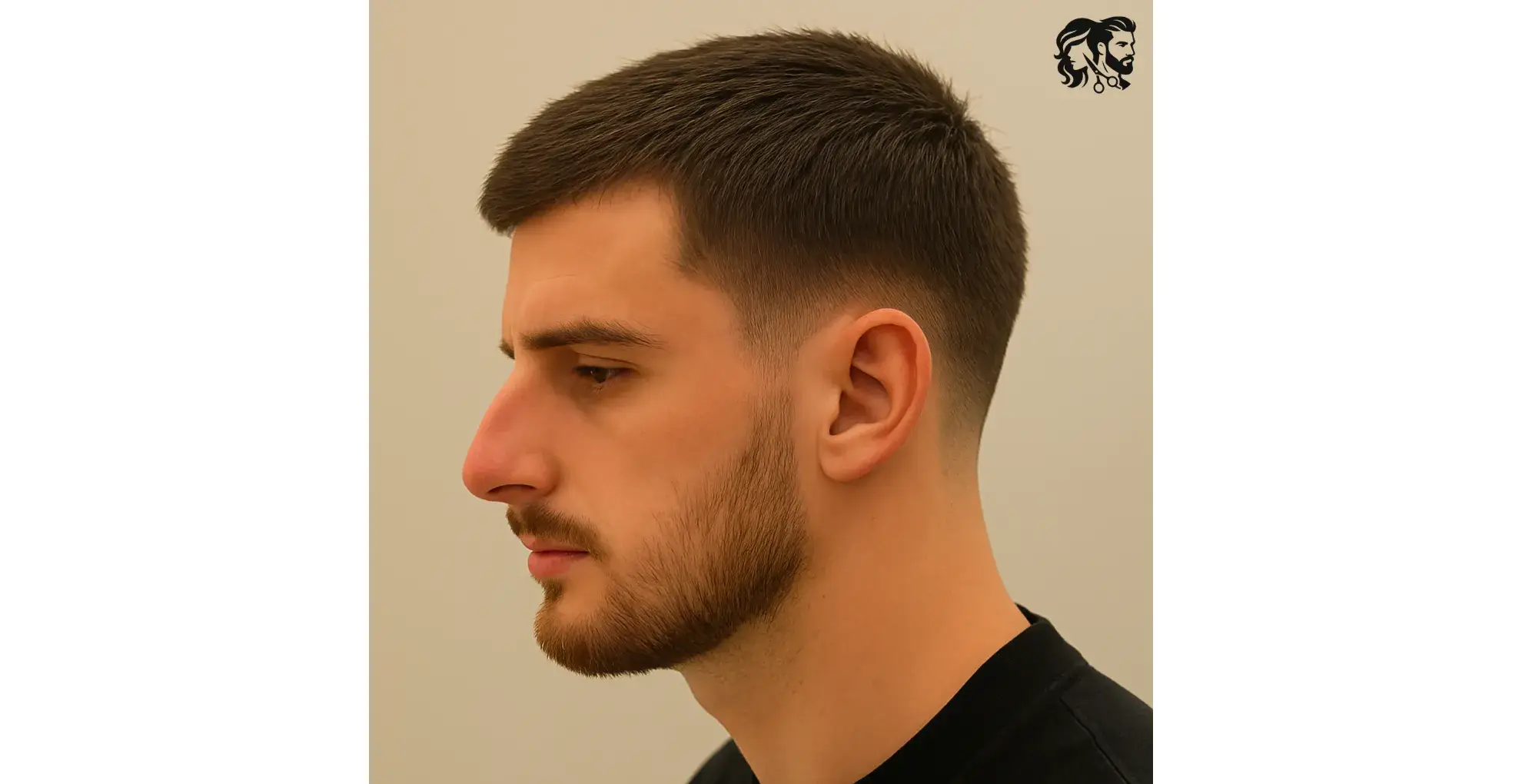 Classic Crew Cut with Taper Fade