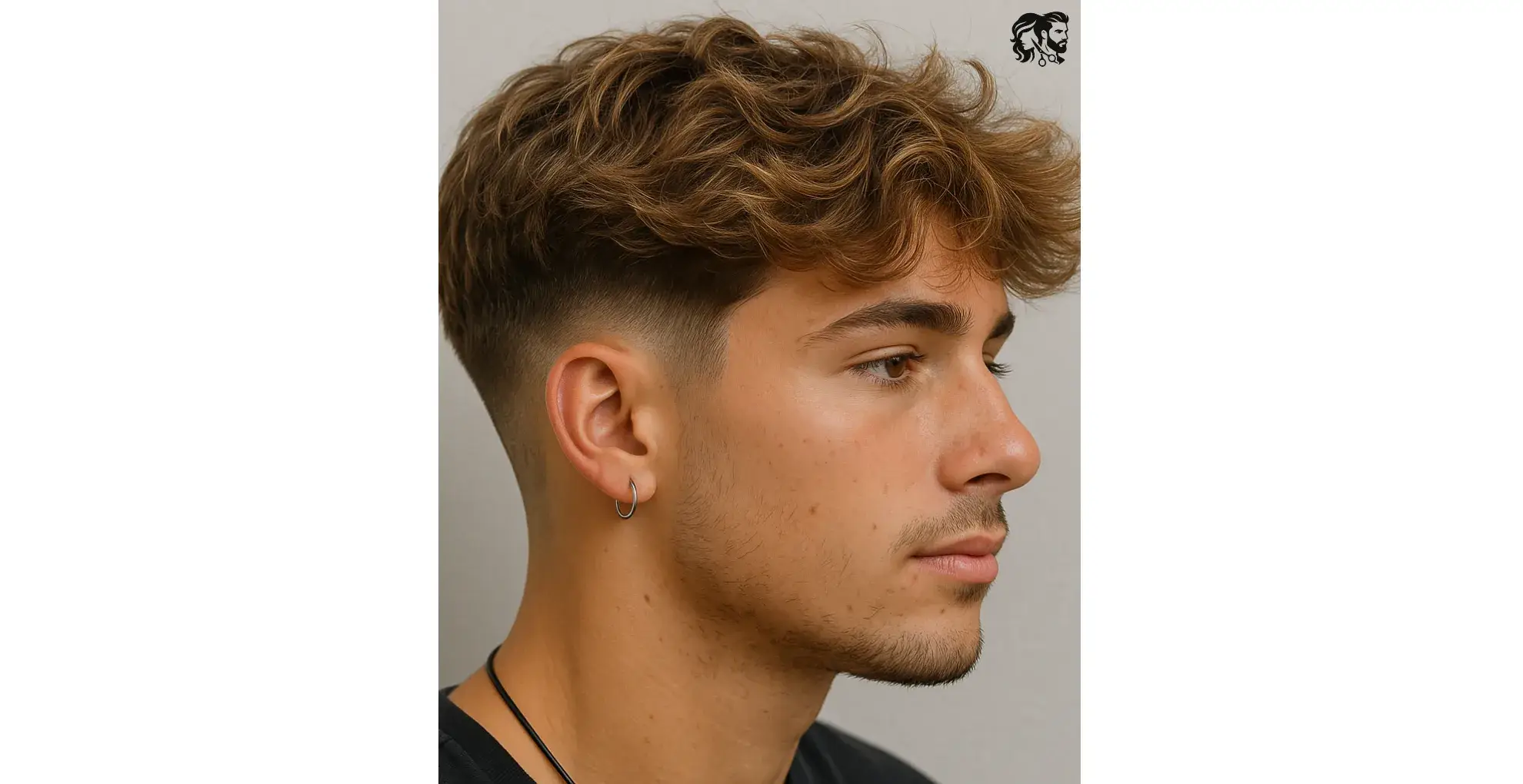 Classy Low Taper Fade with Longer Hair on Top