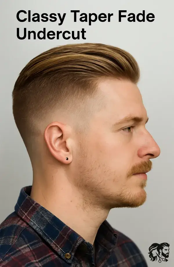 Classy Taper Fade Undercut
