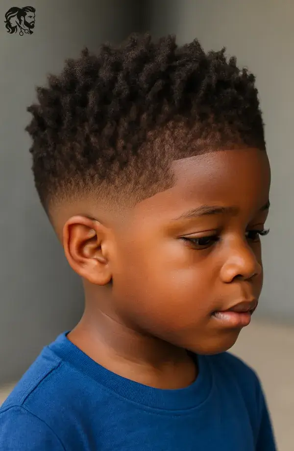 Coils with a Fade for Boys