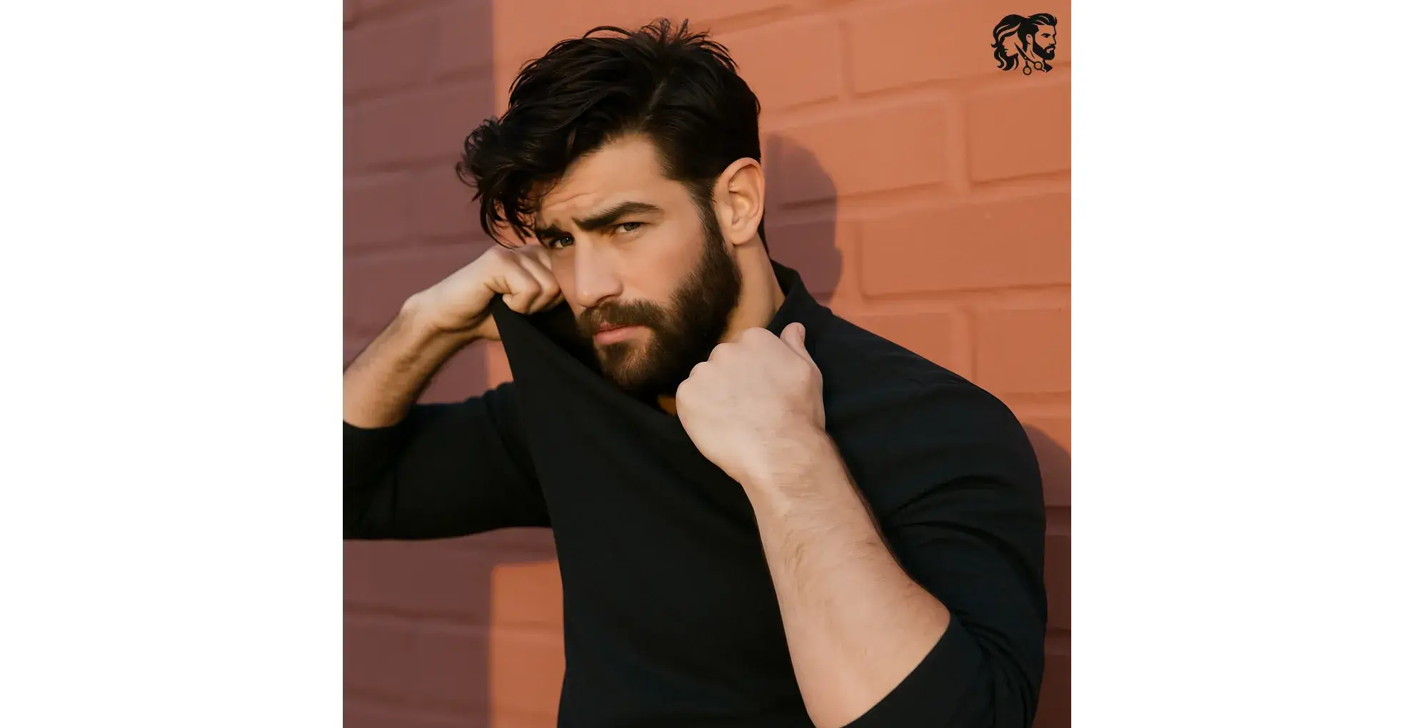 Comb Over Messy Hairstyle