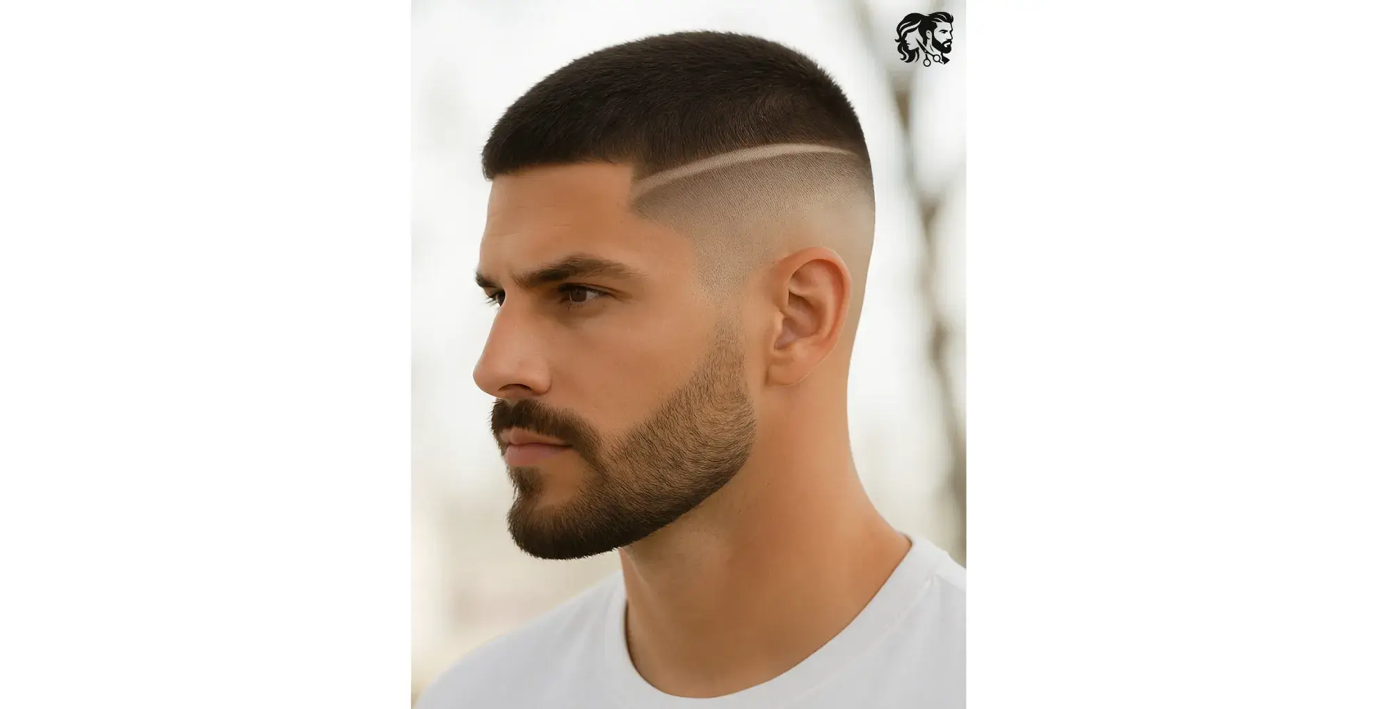 Crew Cut With Buzzed Style