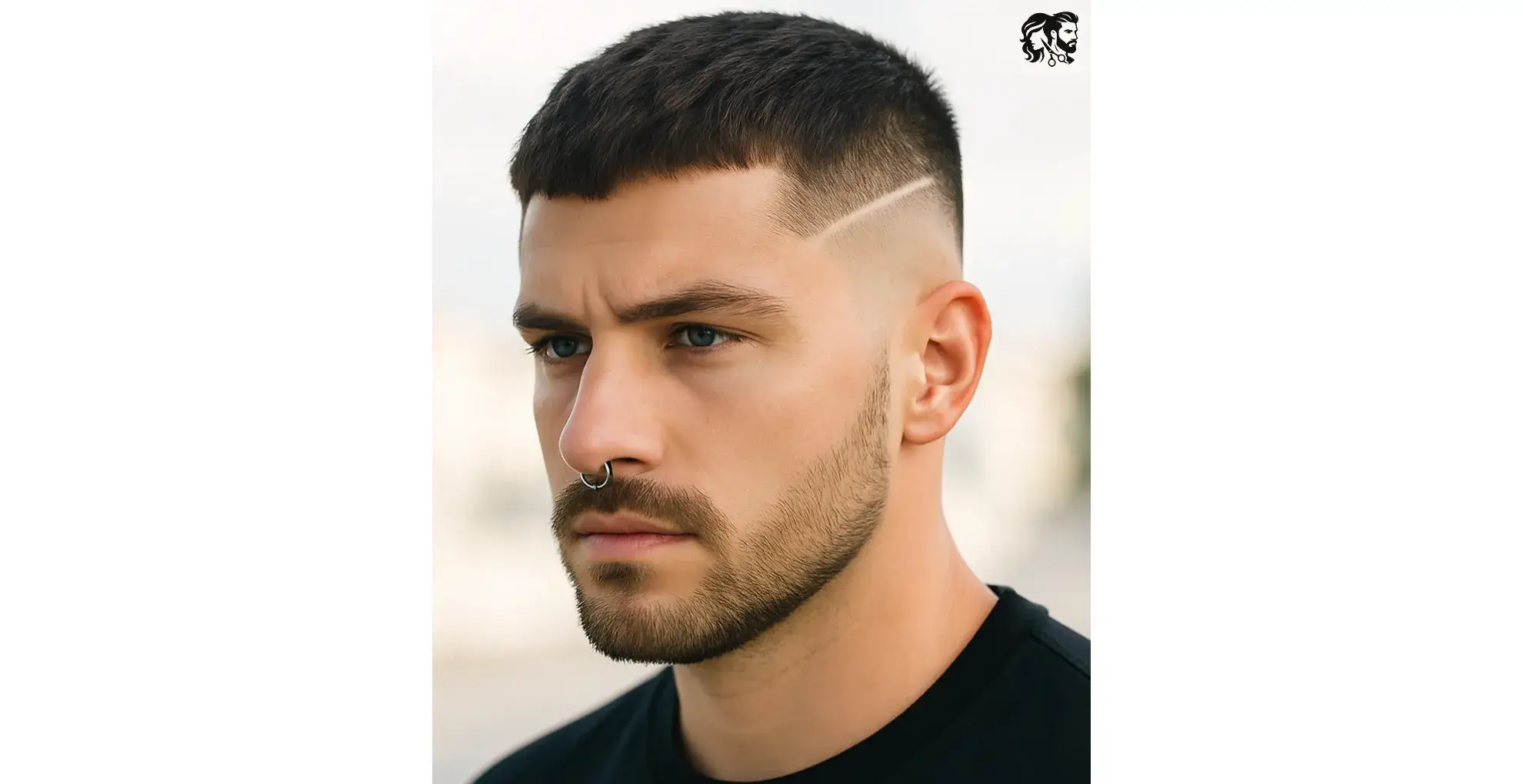 Crew Cut with a Skin Fade