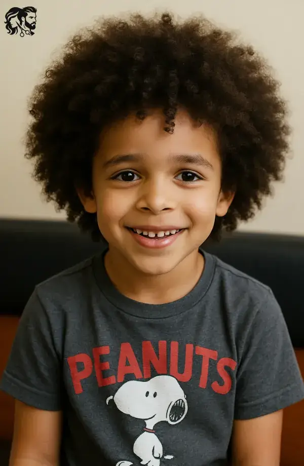 Curly Afro for Boys
