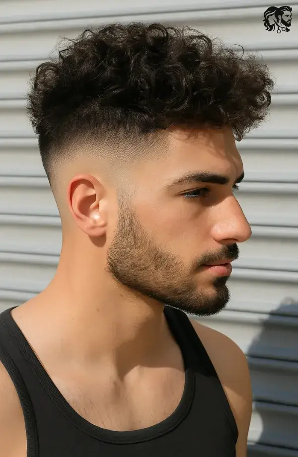 Curly Hair Undercut