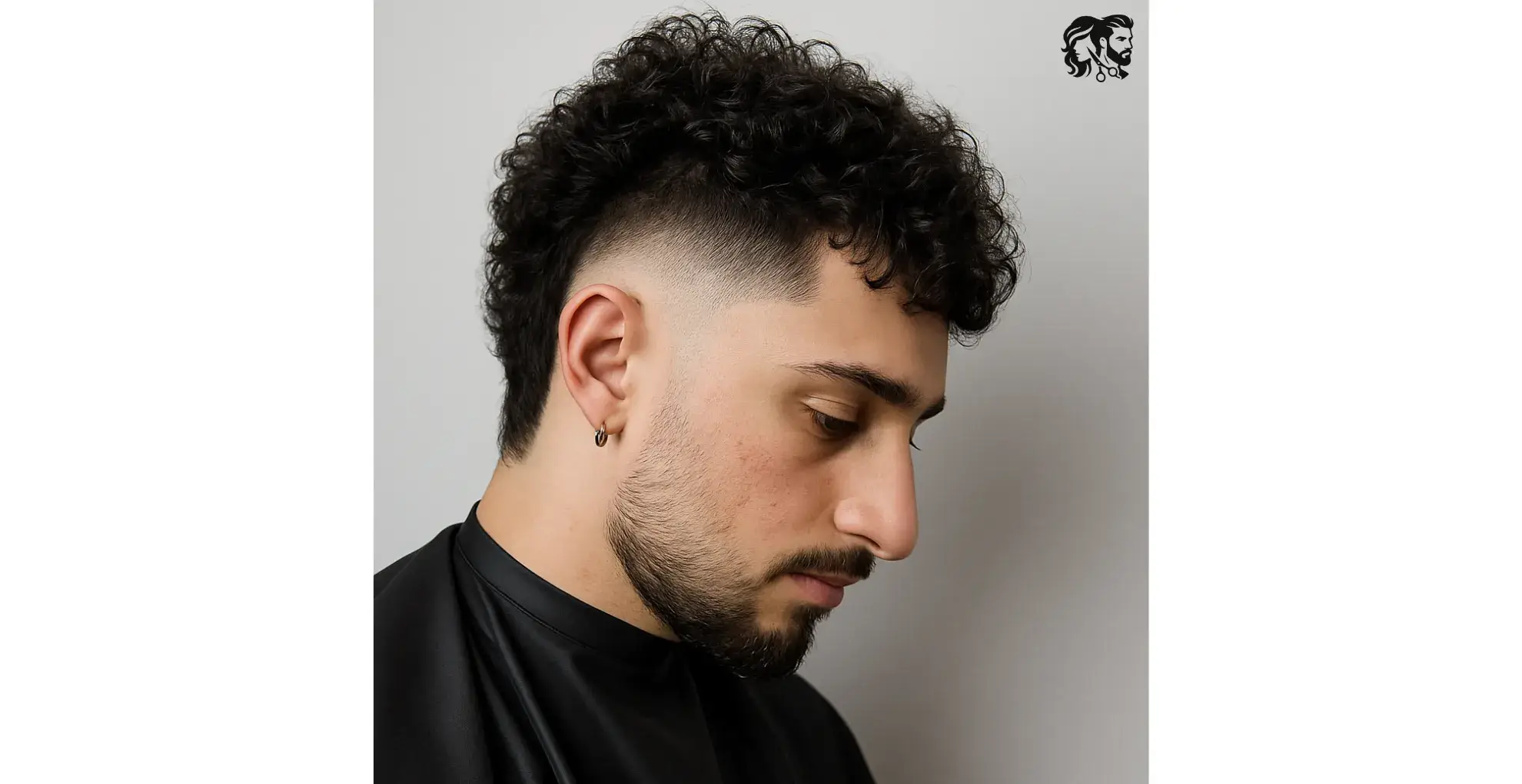 Curly Hawk / Curly Mohawk for Men