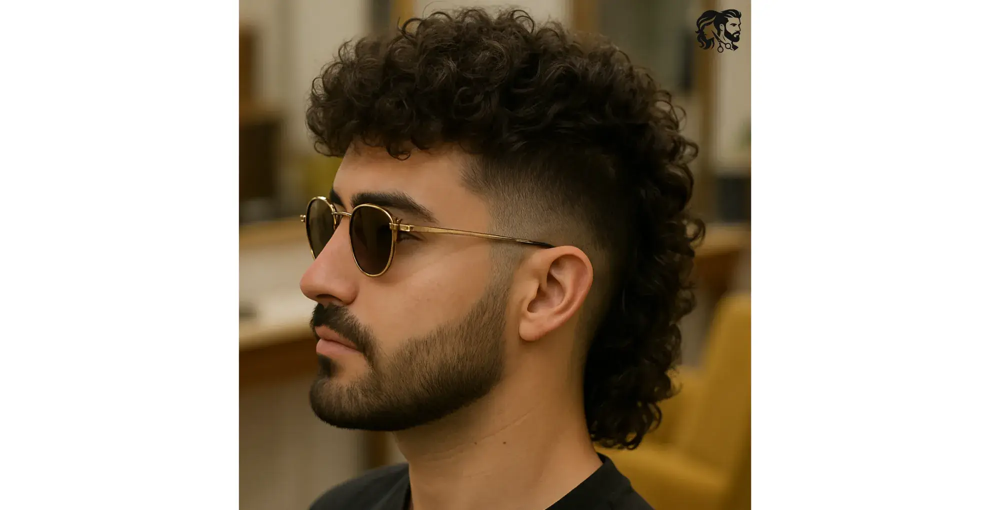 Curly Mullet