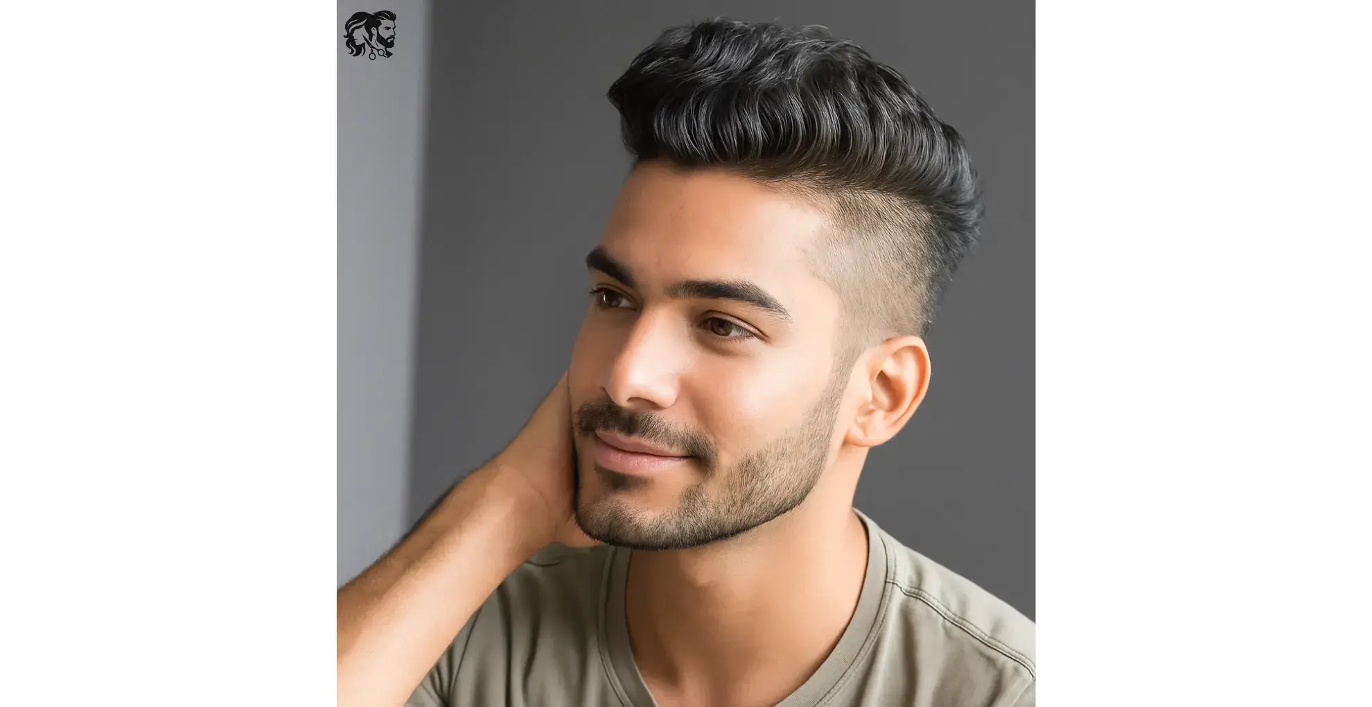 Curly Pompadour for Men