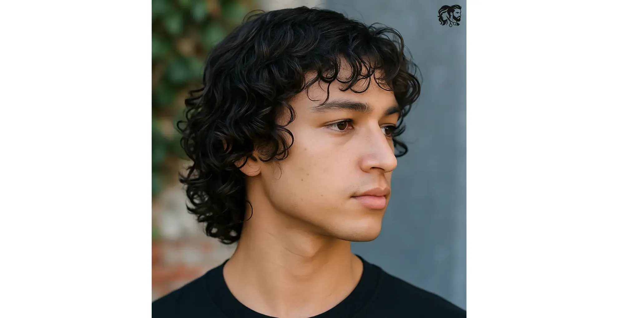 Curly Shag for Men