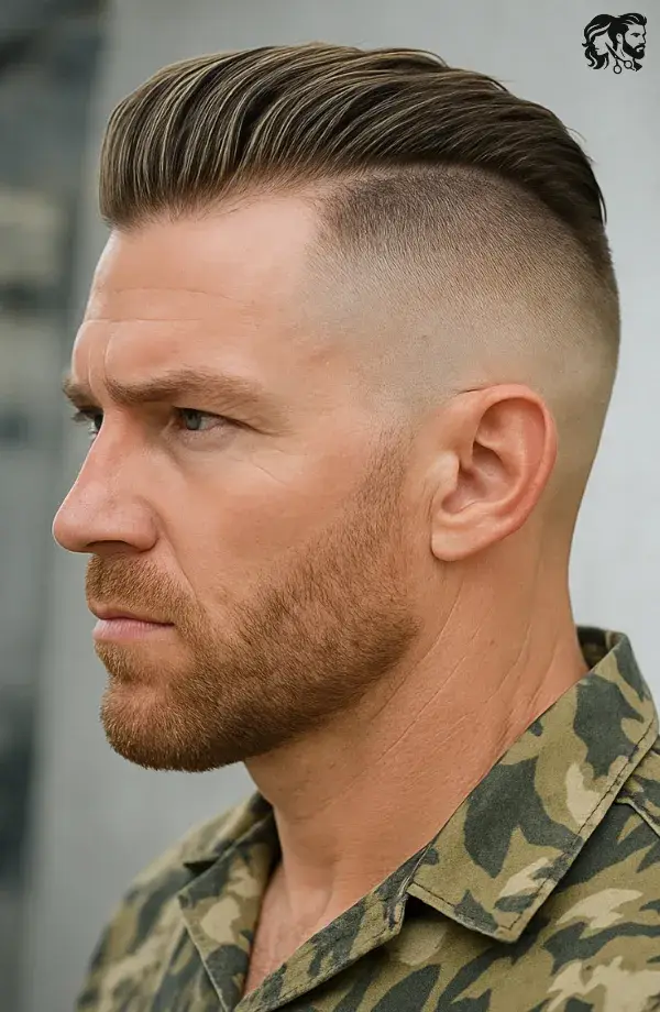 Daring Mohawk Undercut Fade