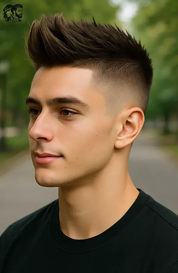 Faux Hawk Taper Fade