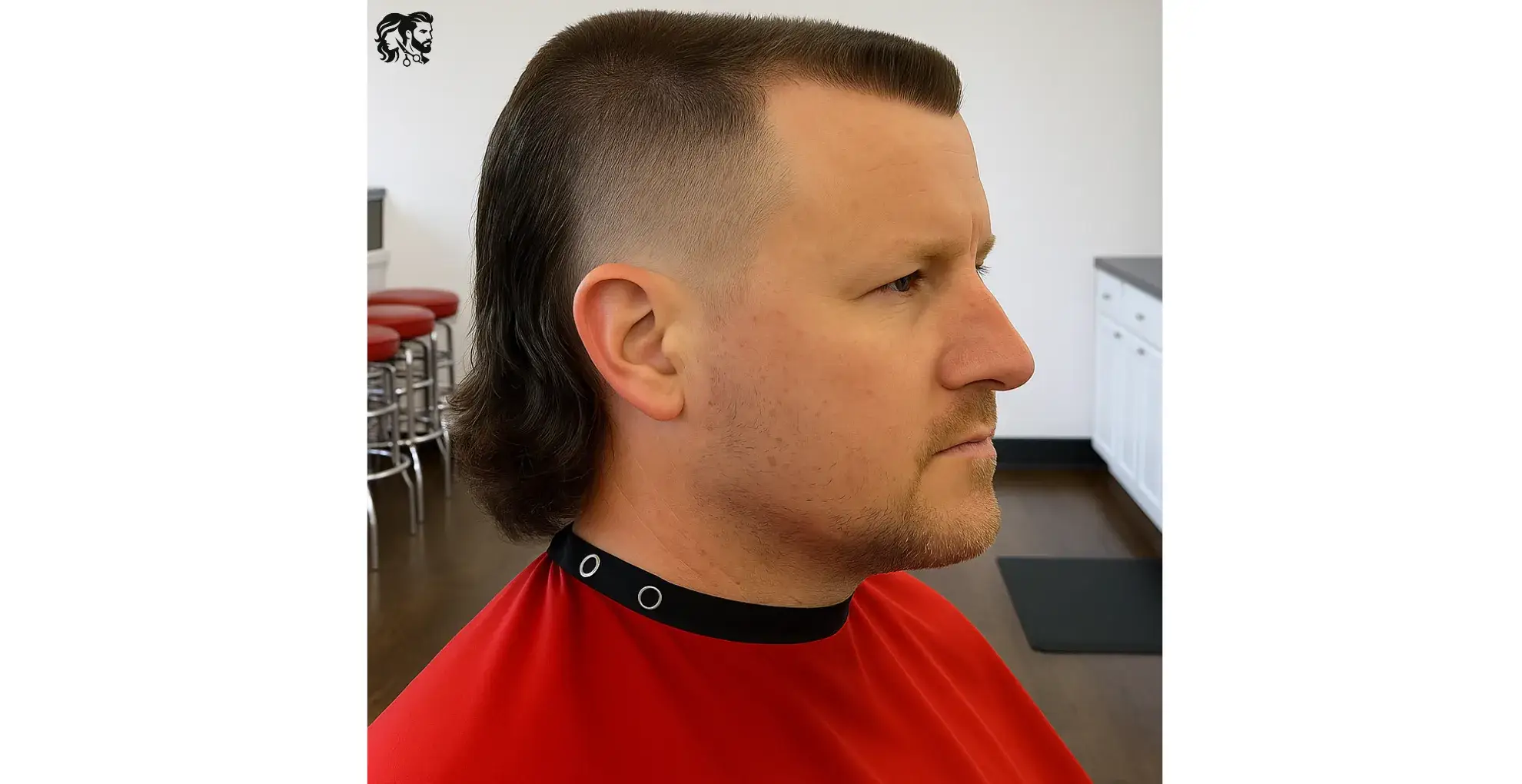 Flat Top Mullet (Horseshoe Flat Top Skin Fade Mullet)