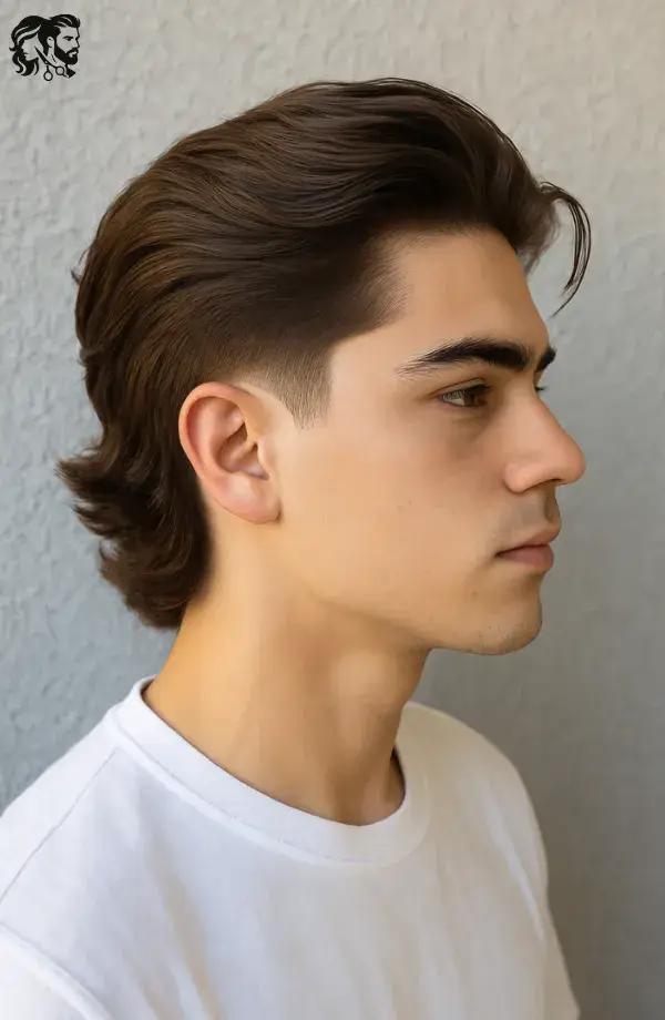 Flowing Slick Back for boys