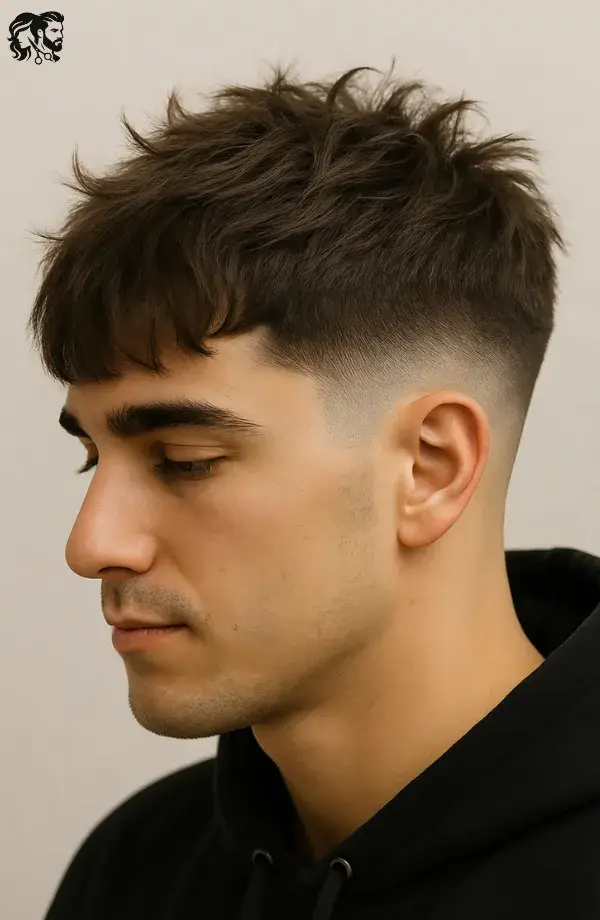 French Crop Mid Fade