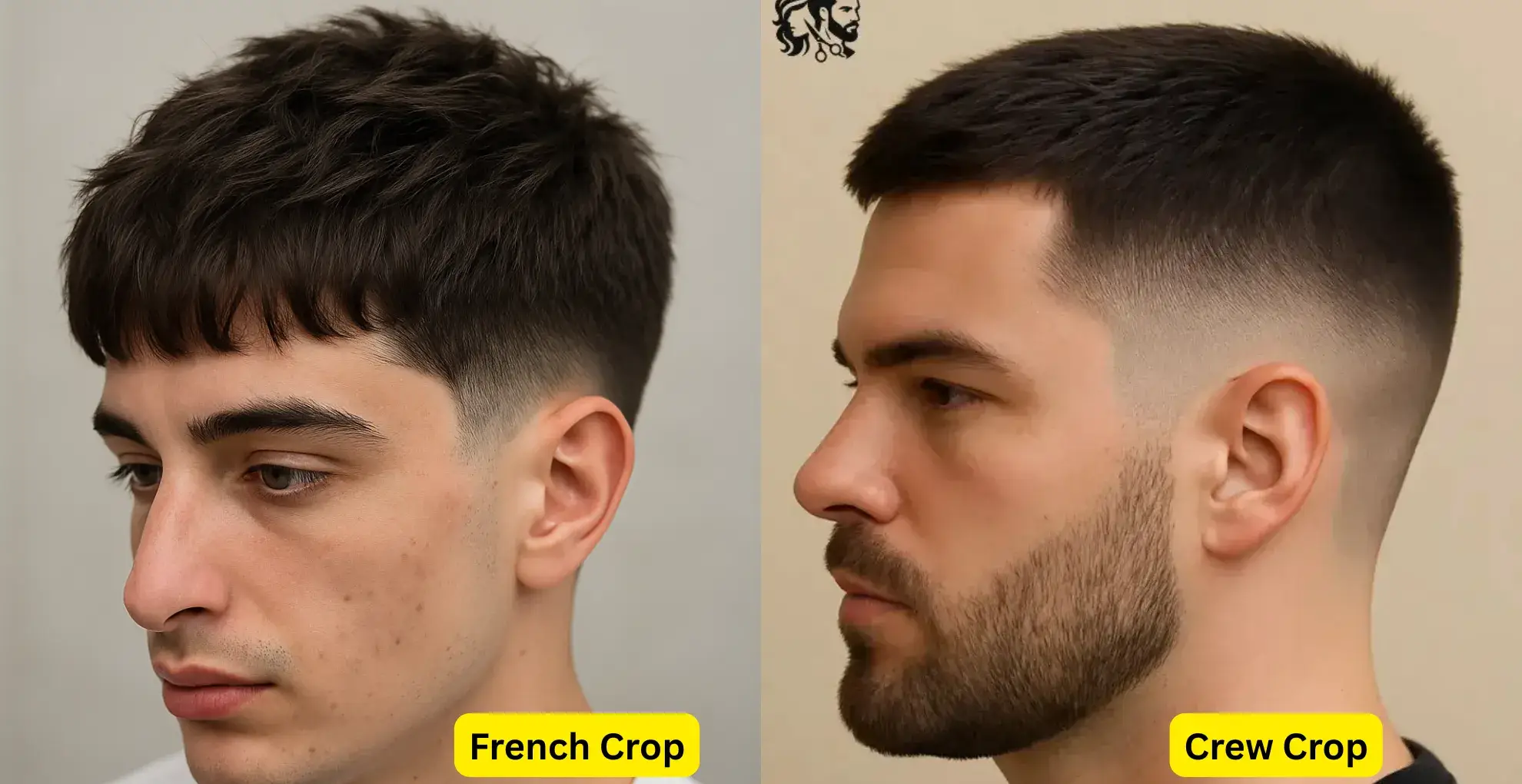 French Crop vs Crew Cut