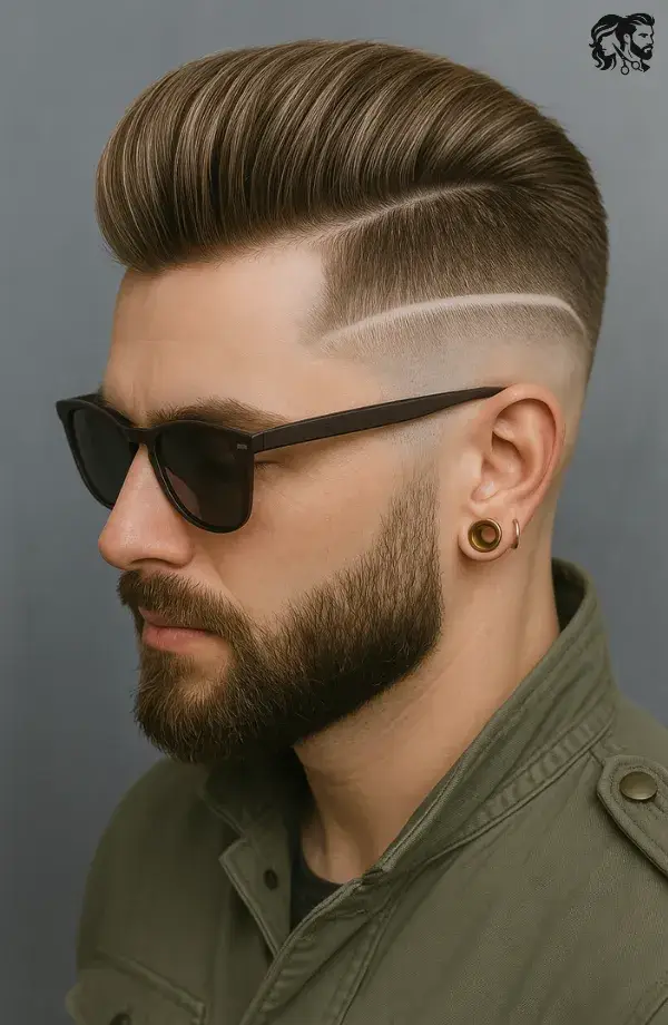 Hard Part Pompadour Undercut