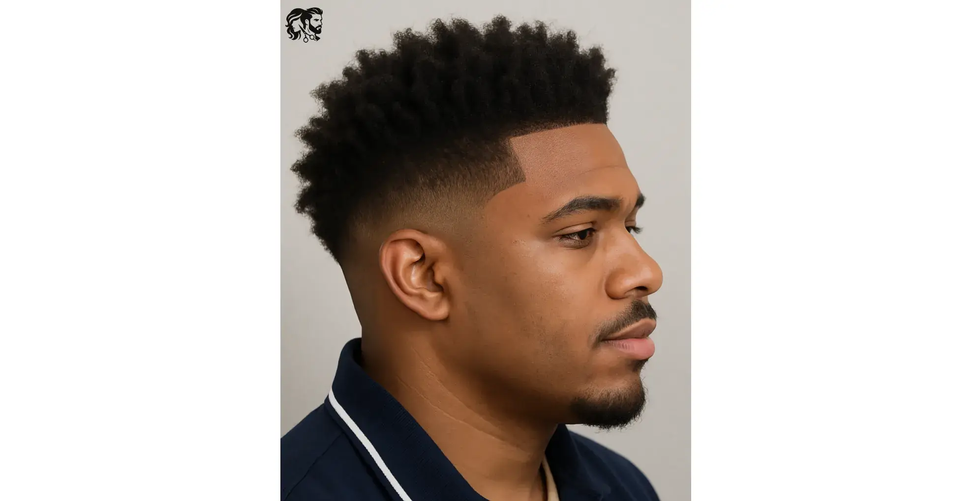 High Top with Low Taper Fade