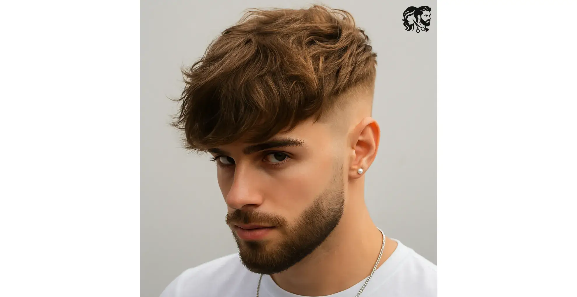 Layered French Crop with Low Fade