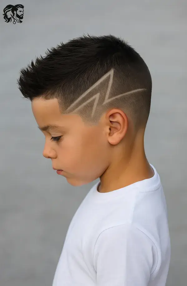 Lightning / Lightning Bolt Designs Hairstyle