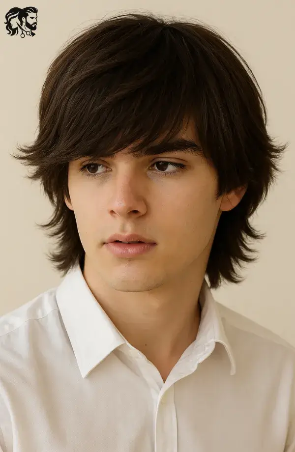 Long Straight Hair with Bangs