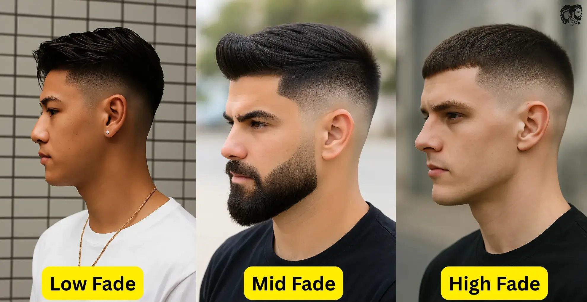 Low Fade vs Mid Fade vs High Fade Key Difference